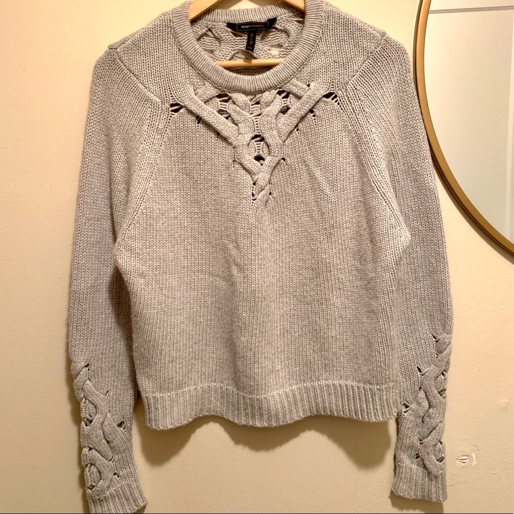 BCBG MaxAzria Chunky Knit Sweater